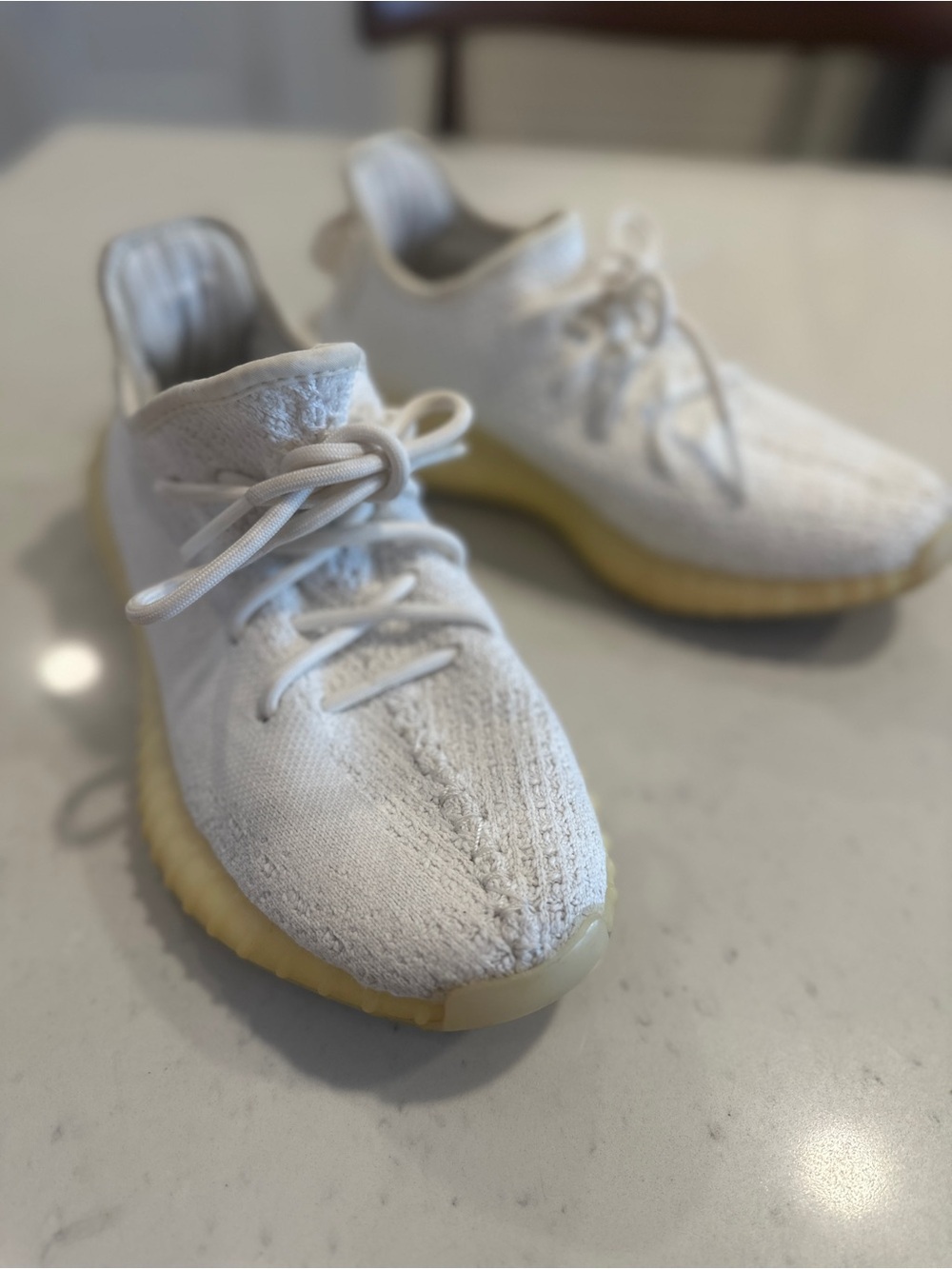 Yeezy Boost by Adidas White Size 7W / 6M
